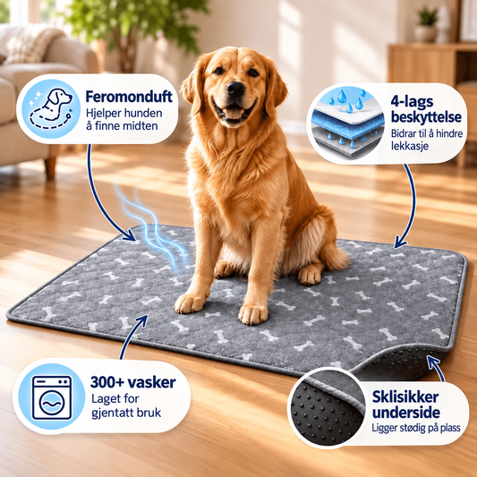 PoteMatten™ | Tissematten som tiltrekker hunden