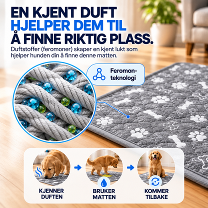 PoteMatten™ | Tissematten som tiltrekker hunden