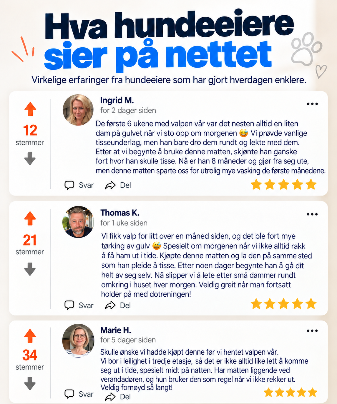 PoteMatten™ | Tissematten som tiltrekker hunden